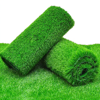 Rouleau d'herbe synthétique imperméable à l'eau douce de haute qualité tapis vert d'intérieur écologique fabriqué en PP pour les sports de jardin