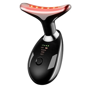 Masseur liftant multi-usages le plus populaire pour le cou, l'élimination des rides et du double menton, soin du visage, du cou, du corps et des yeux, rechargeable par USB, coffret cadeau - Product Image 1