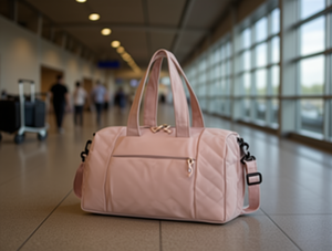 Borsa da viaggio da donna in tessuto Oxford 3655L con chiusura a cerniera, manico morbido, colore solido, per viaggi - Product Image 2