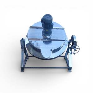 Marmite à double enveloppe chauffée au gaz, à la vapeur et à l'électricité pour la cuisson et la blanchiment de viande, pour la production en série, destinée aux commerces alimentaires et aux usines de snacks - Product Image 2