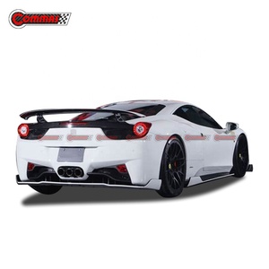 Kit Carrosserie de Haute Qualité en Fibre de Carbone Style Auto Ve pour Ferrari 458 : Lame Avant, Lame Arrière et Jupes Latérales - Product Image 3