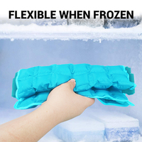 Sac de glace en gel médical réutilisable chaud et froid pack de refroidissement pour congélateur complet