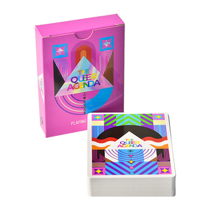 Naipes Personalizados con Diseño de Ciclista, Naipes de Póker con Índice Estándar, Naipes Premium Rojos y Azules, <span class=keywords><strong>2</strong></span> Naipes Rojos - Product Image 3