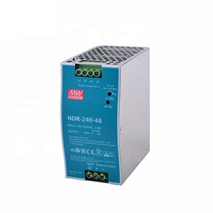 MeanWell-fuente de alimentación de carril DIN Industrial, Original, <span class=keywords><strong>240W</strong></span>, <span class=keywords><strong>24V</strong></span>, <span class=keywords><strong>10A</strong></span>, <span class=keywords><strong>SMPS</strong></span>, NDR-240-24, delgado y económico - Product Image 4