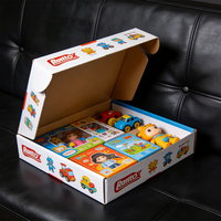 Boîte de rangement pour voitures en carton ondulé haut de gamme, prête à l'exportation, avec doublure en éponge et mousse interne pour un transport sécurisé