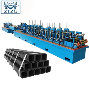 HF Welded Tube Mill Automatic Metal Round Cold Moulding Hollow Section Steel Pipe Making Machinery