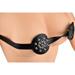 ชุดบราหนังรัดหน้าอกแบบ BDSM สำหรับเกมเซ็กซ์ คอสเพลย์ คู่รัก ชุดรัดตัว SM อุปกรณ์เซ็กซ์สำหรับผู้ใหญ่ ขายส่ง - Product Image 1