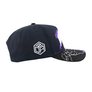 Tcap China Suede Baseball Cap With Custom Embroidery Shiny logo - Product Image 5