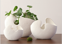 Décoration d'intérieur, vase en céramique moderne, fleurs, plantes séchées, pots décoratifs, pots pour plantes succulentes, livraison DDP