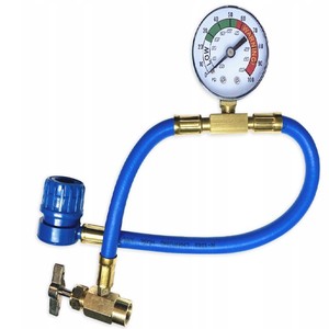 Kit de Carga de Refrigerante R134a de 3000 Psi con Manómetro y Manguera para Sistemas de Aire Acondicionado Automotriz - Product Image 1