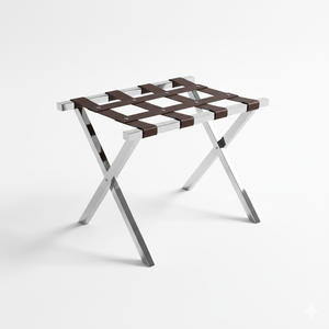 Portaequipajes Plegable Resistente y Duradero con Marco Metálico, Soporte de Almacenamiento, Origen EE. UU., para Uso en Habitaciones de Hotel - Product Image 3