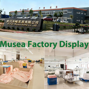 Ensemble de literie pour la maison <span class=keywords><strong>Musea</strong></span>, moderne, imprimé uni, 200TC, polyester, rembourrage en coton, plié, lavé - Product Image 4