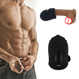 Exercitador Peniano Vibratório Brinquedo Sexual Masculino para Aumento do Pênis Ereção Masturbador para Ejaculação Retardada para Homens - Product Image 1