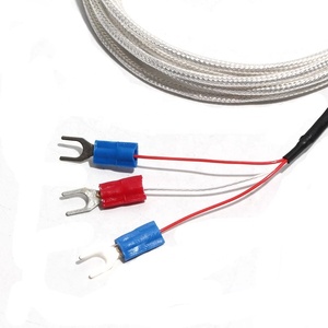 Sonde de température pour four avec câble fileté, thermocouple, types K, J, PT100, longueurs 1m, 2m, 5m, diamètres 50mm, 150mm, 100mm, 200mm, plage de mesure 0-800 degrés - Product Image 5