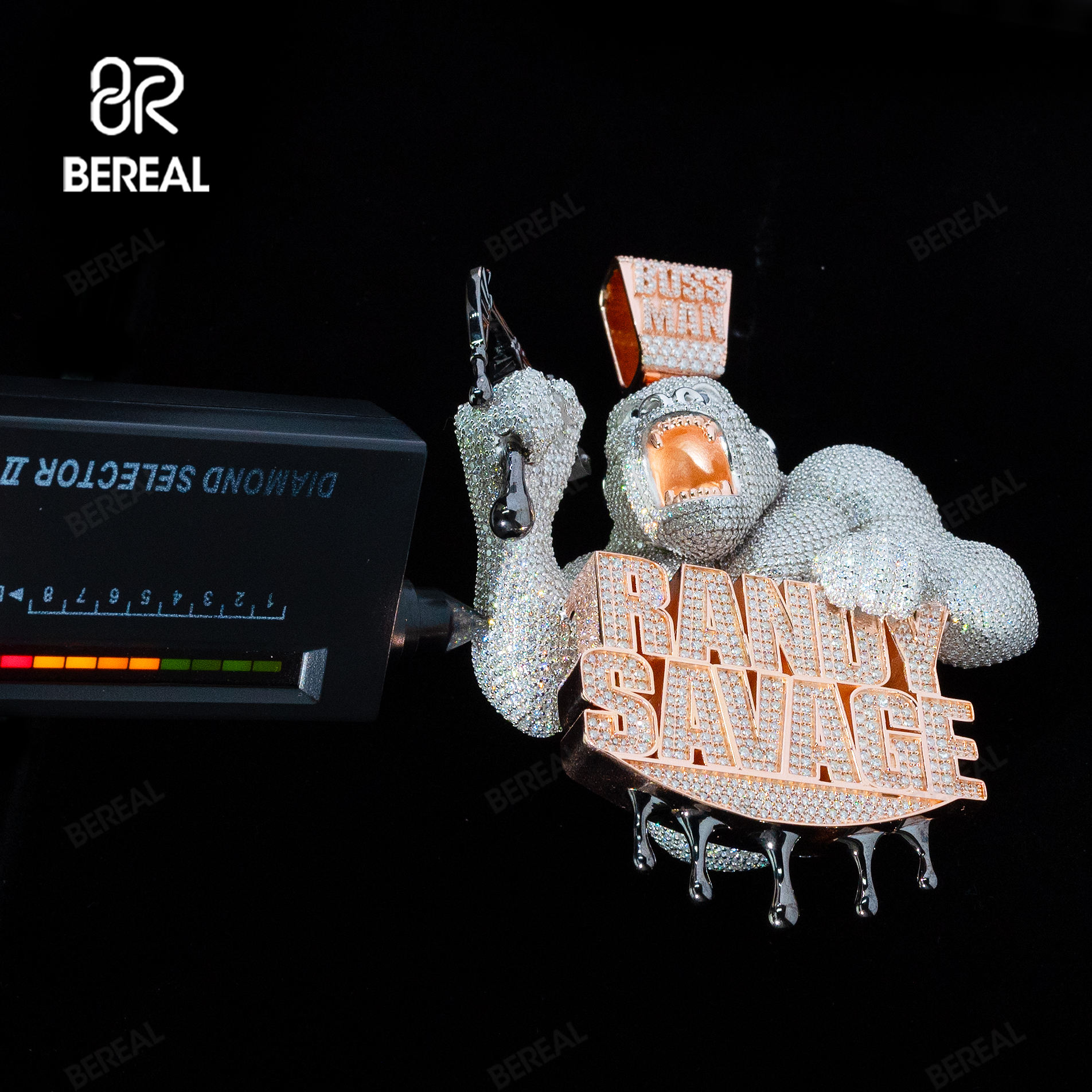 3.5inches Moissanite+S925