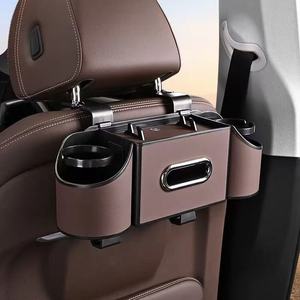 Organizador de <span class=keywords><strong>Almacenamiento</strong></span> para Asiento Trasero de Coche, <span class=keywords><strong>Caja</strong></span> Multifuncional para Pañuelos, Portavasos, <span class=keywords><strong>Caja</strong></span> de <span class=keywords><strong>Almacenamiento</strong></span> para Respaldo de Asiento de Coche - Product Image 1