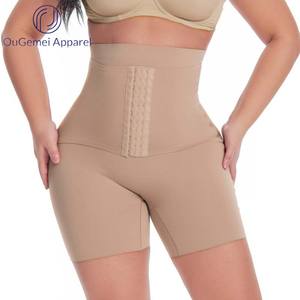 بيع بالجملة 3 ألوان خطافات أمامية للنساء بعد الولادة عالية الخصر التحكم في تشكيل البطن السراويل السيطرة على البطن ملابس داخلية السراويل - Product Image 5