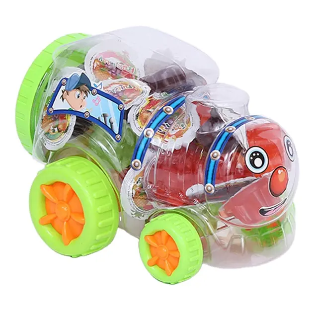 OEM sıcak satış şekerleme oyuncaklar mini araba ile çeşitli jöle pop şeker çocuklar için hediyeler