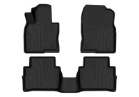 Alfombrillas de Coche TPE Negras para Todo Clima, Impermeables, Antideslizantes, Resistentes al Desgaste, de Secado Rápido, Fácil Instalación, Juego Completo para Mazda Venza