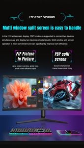 Moniteur incurvé 4k Gaming <span class=keywords><strong>34</strong></span> <span class=keywords><strong>pouces</strong></span> Led <span class=keywords><strong>34</strong></span> <span class=keywords><strong>pouces</strong></span> moniteur à écran incurvé 165 hz 4k 3440*1440 moniteur à écran d'ordinateur sans bordure - Product Image 5