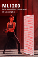 Panel Profesional de Terapia de Luz Roja de Cuerpo Completo 1060nm con Control Táctil TFT, Cero EMF, Sin Parpadeo, para Salones de Bienestar y Belleza