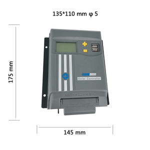 Régulateur de Charge <span class=keywords><strong>Solaire</strong></span> MPPT 20A <span class=keywords><strong>Prix</strong></span> Usine 12V/24V Automatique avec Écran LCD et USB pour Système <span class=keywords><strong>Solaire</strong></span> Domestique, VR et Bateau - Product Image 2