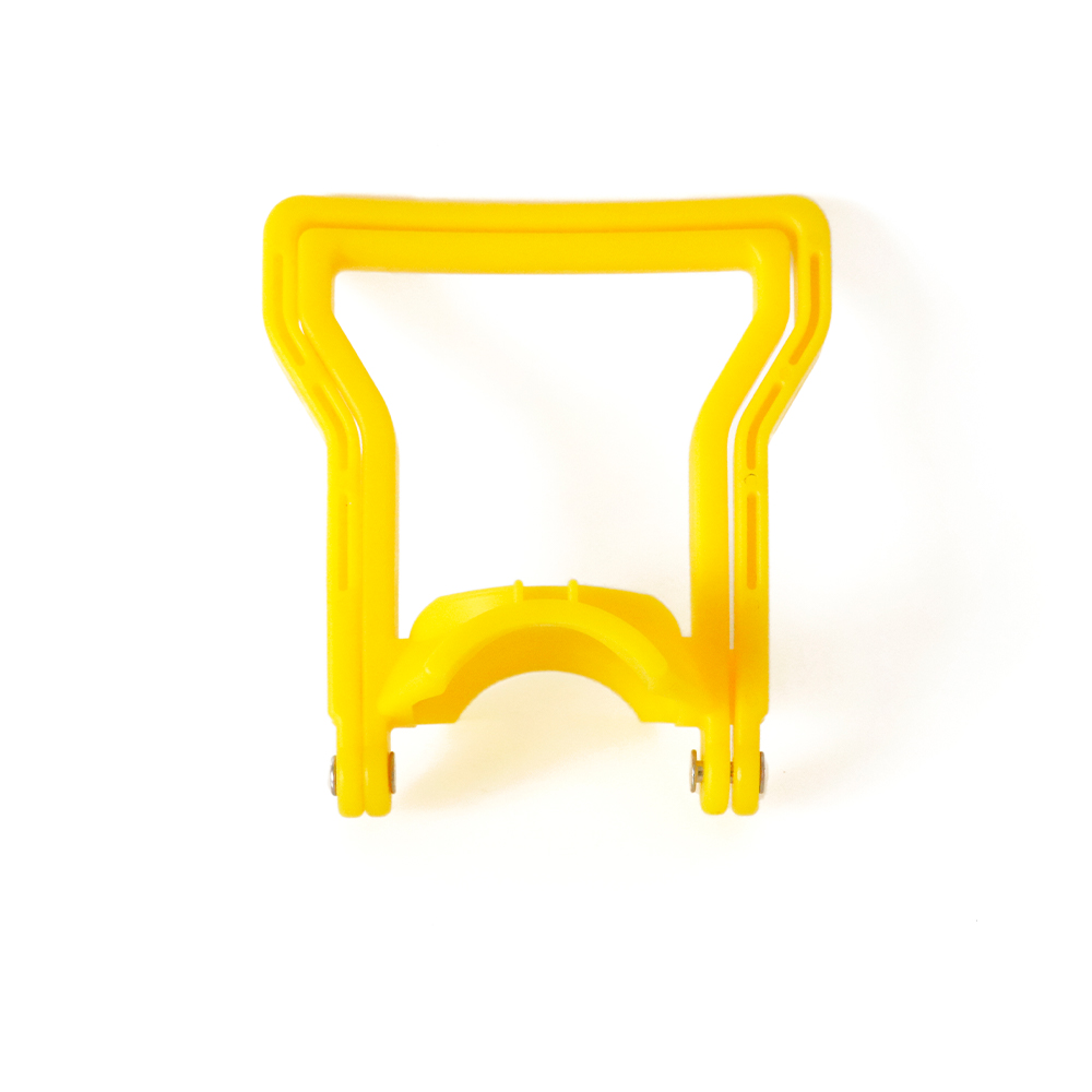Wholesale Yellow Portable Plastic Handle Foldable Water Bottle Handles