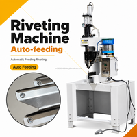 Machine à riveter pneumatique, fabricant, alimentation automatique pour rivets semi-tubulaires