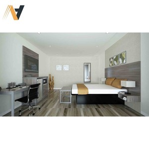 Suite de muebles de madera personalizable para apartamentos, hoteles, estudiantes, escuelas, hospitales - Product Image 2