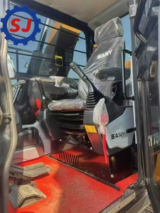 Excavadora de cadenas Sany SY75C de 7.5 toneladas, usada, 90% como nueva, con motor original, excavadora hidráulica Sany SY55 SY60 SY95 SY26 SY35, ¡Oferta! - Product Image 4