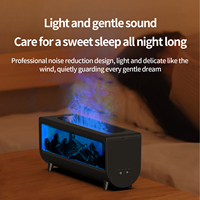 Hxtc88 Machine d'humidificateur de parfum parfum parfum personnalisé flamme de feu coloré Usb Mini feu de camp feu de camp cheminée diffuseur d'arôme