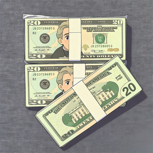 200 billetes de 20, 50 y <span class=keywords><strong>100</strong></span> <span class=keywords><strong>USD</strong></span> de la mejor calidad con efecto de película para decoración de fiestas de graduación, 78*33mm, tamaño 50% - Product Image 3