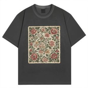 T-shirt pour hommes avec impression directe en spray à effet 3D 100% coton - Product Image 4