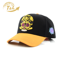 4UGEAR Gorras Personalizadas de 5 Paneles, Gorras de Béisbol Snapback 4U Unisex, 100% Algodón, Ajustables, con Logotipo Bordado Personalizado, Gorras Deportivas