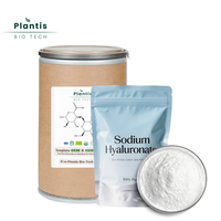 Acide hyaluronique à haute et basse masse moléculaire, qualité cosmétique, 99% pur, hydratant et soin de la peau, poudre d'acide hyaluronique