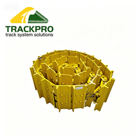 Ensemble de maillons de chenille robustes, chaîne de chenille, groupe de chenilles pour excavatrices Cat 312D 312E 330 345B 365C 374D, composants de train de roulement
