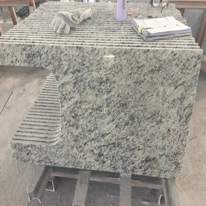 Encimera blanca moderna de lujo al por mayor encimera pulida fregadero de cocina verter cocina Plan De Travail encimera - Product Image 4