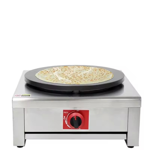 Crêpière professionnelle à gaz en fonte, double four, double thermostat - Product Image 6