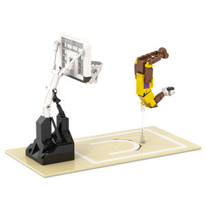 ชุดของเล่นกีฬาบาสเก็ตบอลกีฬารูปดาวสุดสร้างสรรค์แบบ DIY สามารถใช้งานร่วมกับแบร<span class=keywords><strong>น</strong></span>ด์ใหญ่ๆได้ - Product Image 1