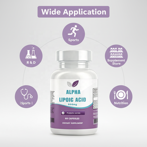 Acide <span class=keywords><strong>alpha</strong></span>-lipoïque en gros, gommes de 600 mg, 60 pièces |   Complément alimentaire pour la protection des nerfs chez l'adulte - Product Image 6