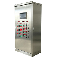 Ensemble complet de panneaux électriques 3P en acier inoxydable, armoire de commande à électrovanne 4 circuits, utilisée dans les installations d'usines d'eau