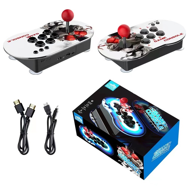 New M9 Dual Joystick Game Console Two-player HD TV Colorful Game Console Joystick Handle Game Console