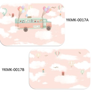 YKMK 0017 <span class=keywords><strong>ballon</strong></span> <span class=keywords><strong>d</strong></span>'air chaud 3d dessin animé papier peint <span class=keywords><strong>pour</strong></span> enfants bébé enfants chambre moderne 100% produit personnalisé CN;GUA - Product Image 5
