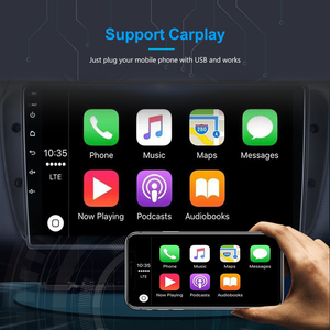 Nhịp điệu 7 9 10 inch IPS cảm ứng điện dung màn hình Android 11 Car DVD Player GPS navigation <span class=keywords><strong>2</strong></span> + 32GB Kết nối USB Bảng điều khiển - Product Image 6