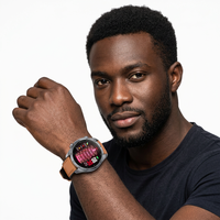 Montre connectée AMOLED, répondre aux appels, suivi du sommeil, suivi multiple de la santé, étanche, autonomie de la batterie de 7 à 14 jours, compatible Android et iOS