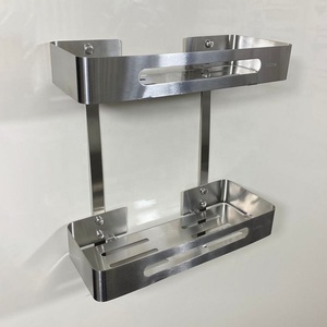 Organizzatore per <span class=keywords><strong>Shampoo</strong></span> da Bagno in Acciaio Inox YOTO, <span class=keywords><strong>Mensola</strong></span> Multifunzionale Adesiva Senza Chiodi per Bagno - Product Image 5