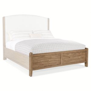 Cama Doble de Diseño Tradicional Americano Minimalista, Estilo Retro Francés Posmoderno, con Panel de Madera Sólida para Recámara Principal - Product Image 6