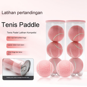 Teloon pink tennis <b>balls</b> offer perfect <b>bounce</b> and durability, ideal for double play practice and training - Product Image 6