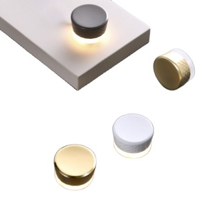Modern Simple Bedside Table Handle Light up Touch Sensitive Light Light up <b>Single</b>-hole Handle Leading Technology - Product Image 1