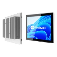 Panel PC Táctil Capacitivo Industrial Integrado de 15 Pulgadas, IP65, con 4 GB de RAM, en Stock, para Automatización de Fábrica, Línea de Producción, HMI